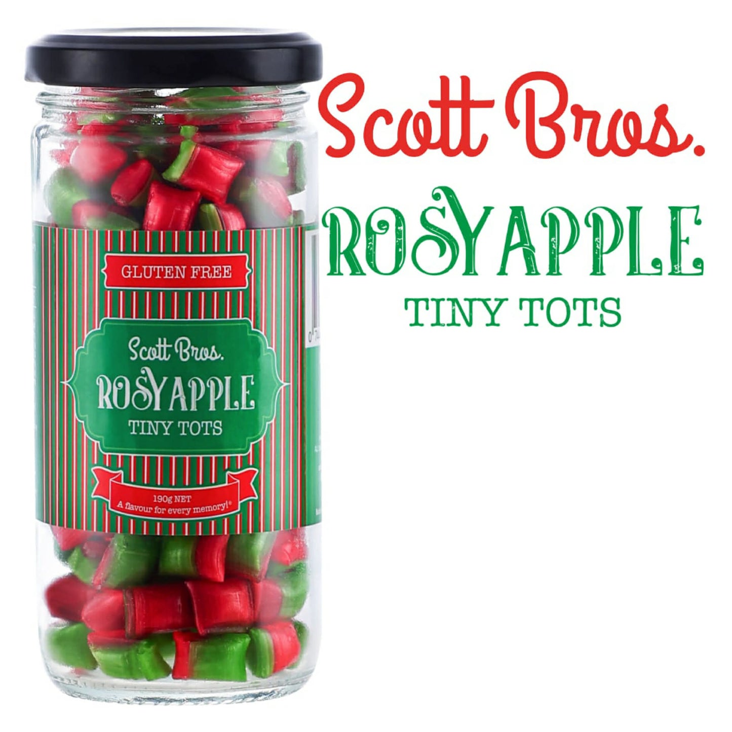 Scott Bros. Candy - Rosy Apples Tiny Tots