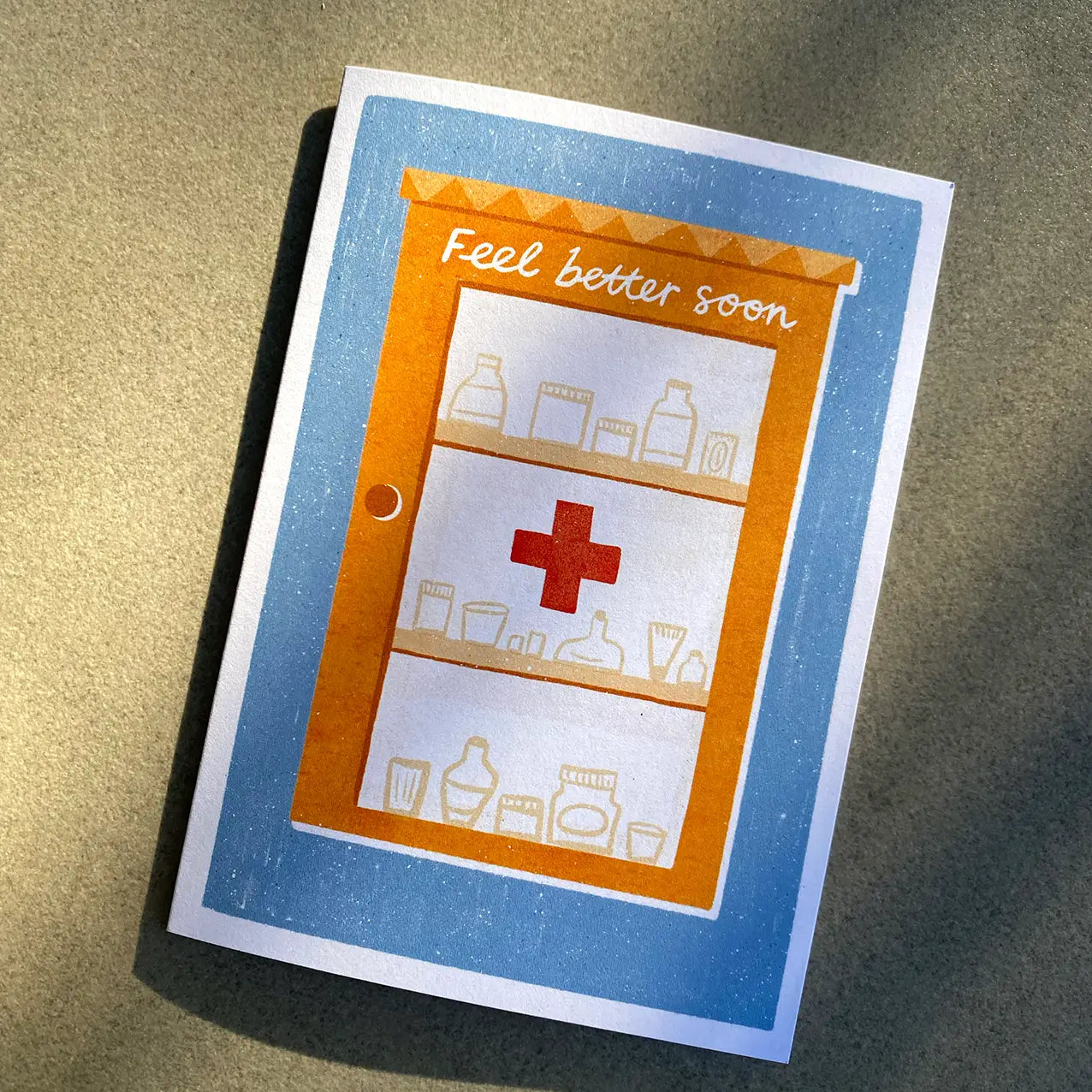 LAUREN SISSON STUDIO- "Feel Better Soon" - Blank Greeting Card