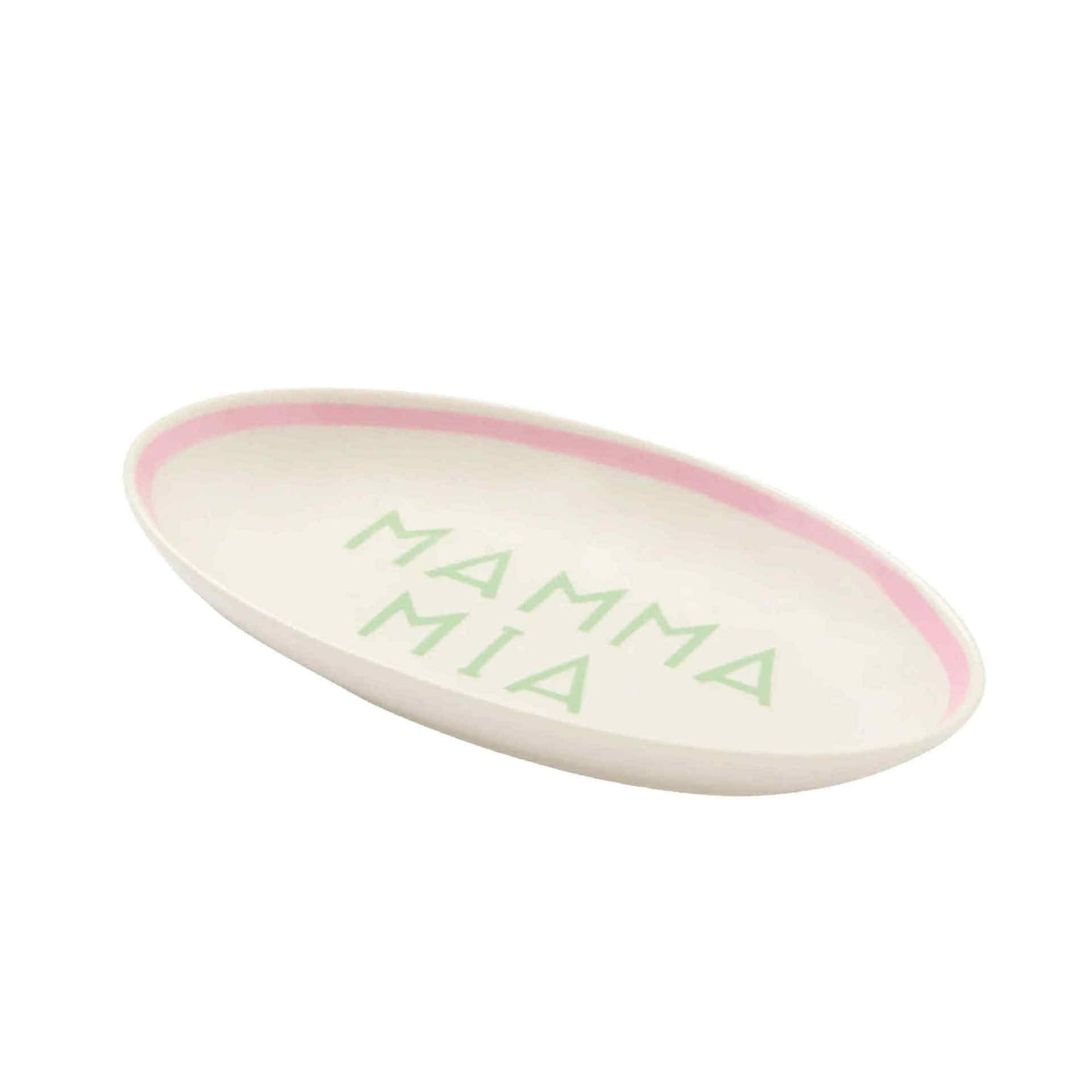 In The Roundhouse - "Mamma Mia" Oval Tray Small