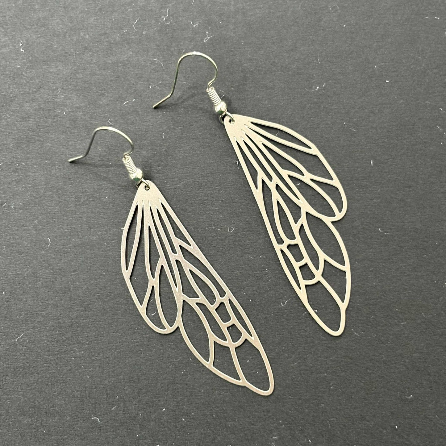 MAKIN' WHOOPEE - "Dragonfly Wings" Stainless Steel Earrings