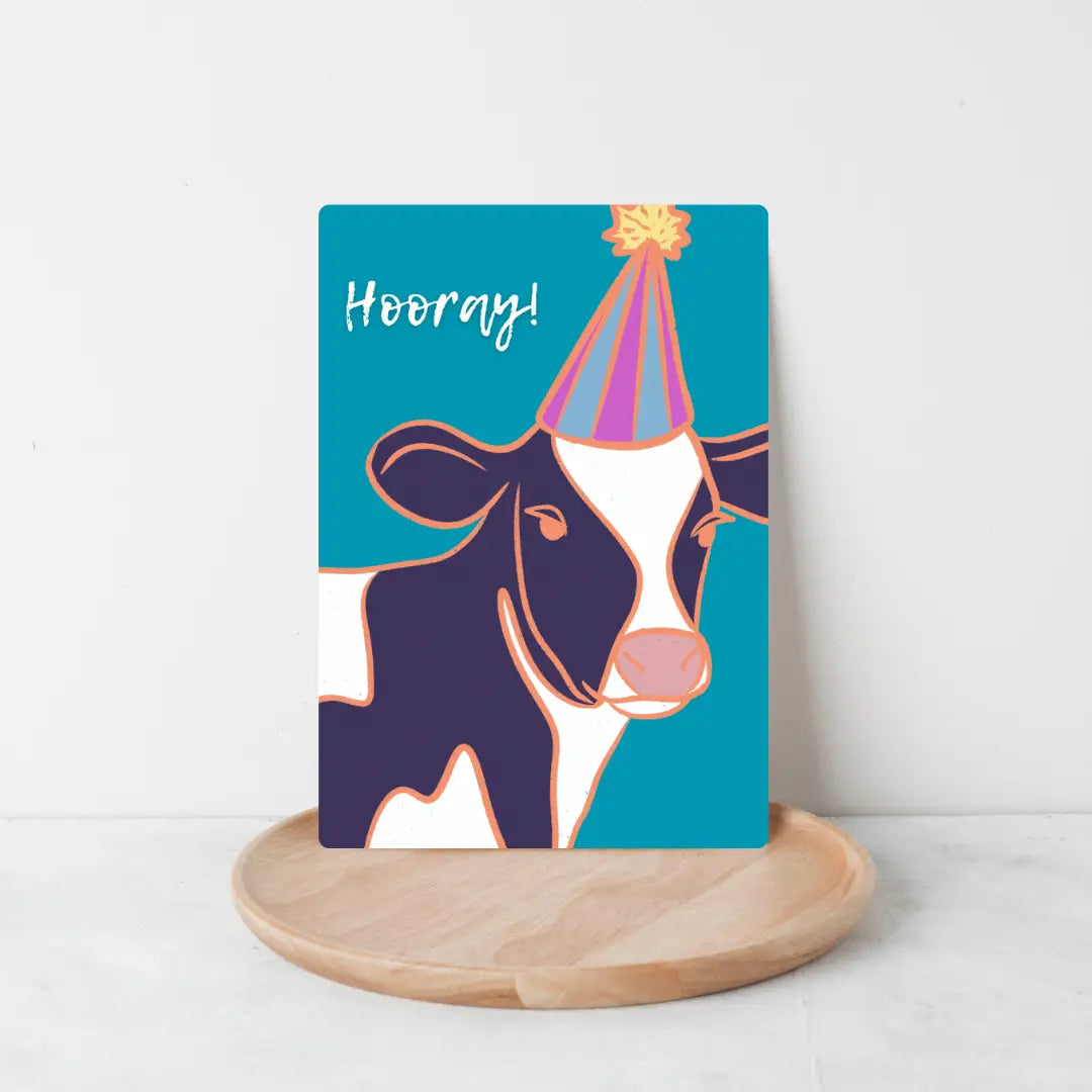 PAPER STATION- HOORAY BIRTHDAY- Greeting Card