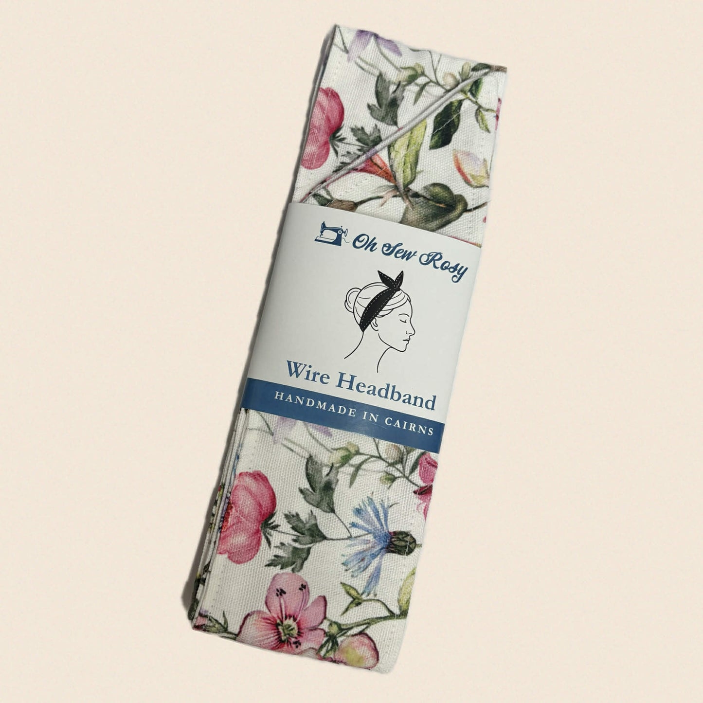 OH SEW ROSY: WIRE HEADBAND - English Garden