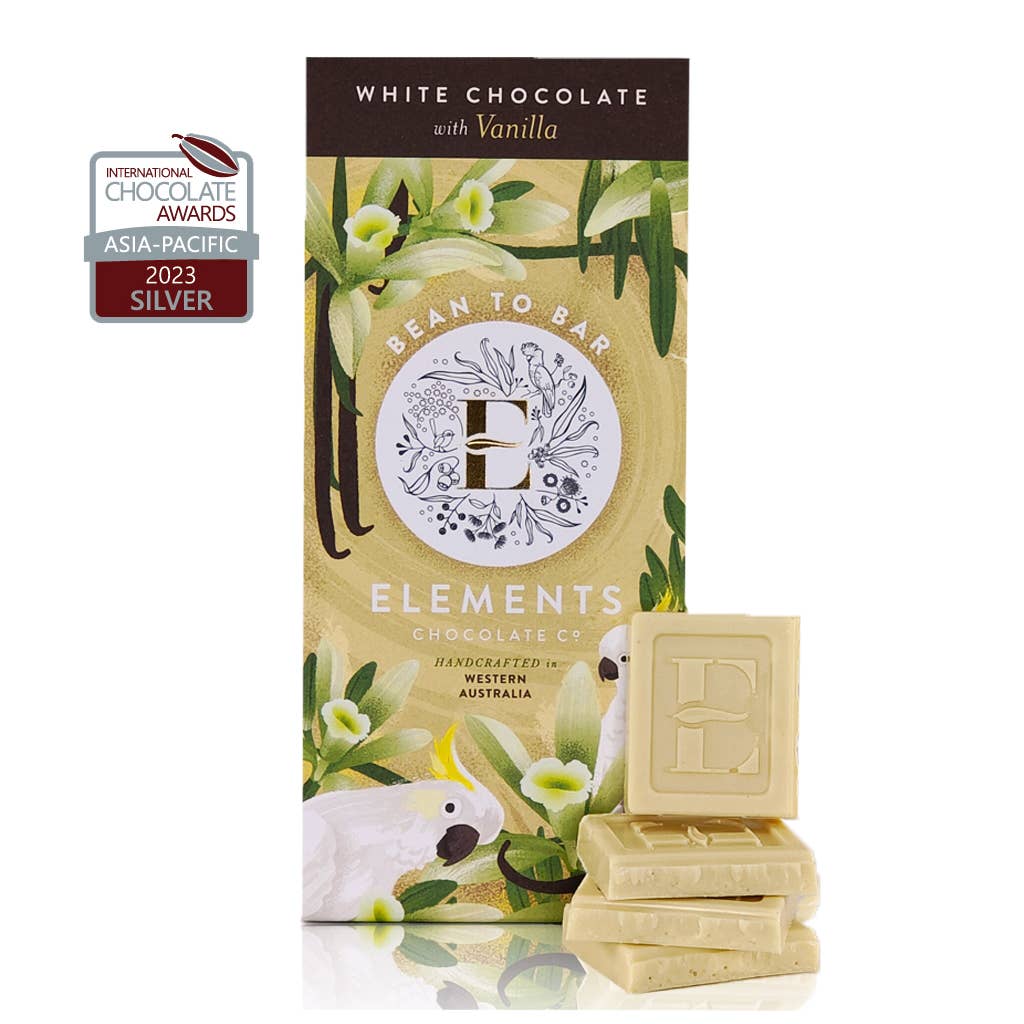 Elements Chocolate Co- Decadent White Chocolate with Vanilla