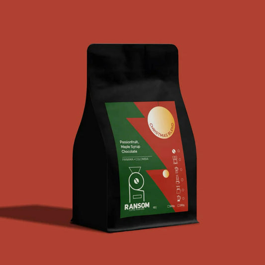 RANSOM  SOECIALTY COFFEE -TROPICAL CHRISTMAS BLEND