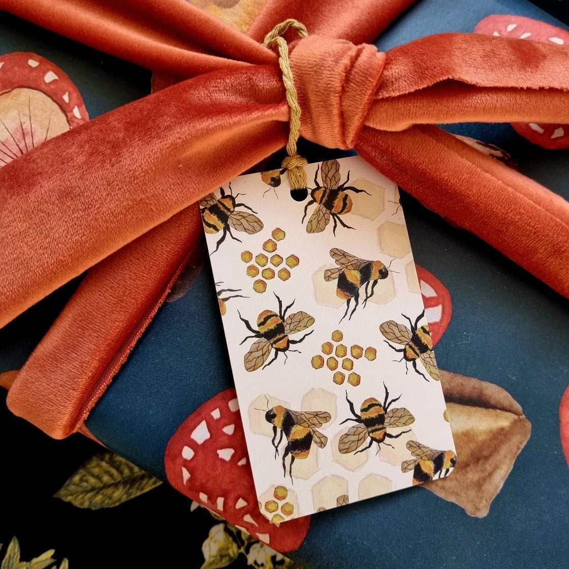 BOSA ART CO - "HONEY BEES"- Gift Tag