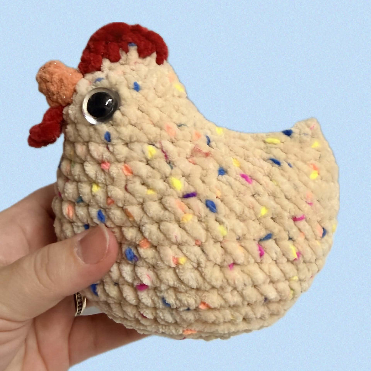 FIBRESCAPE - Weighted Emotional Support Chicken 1