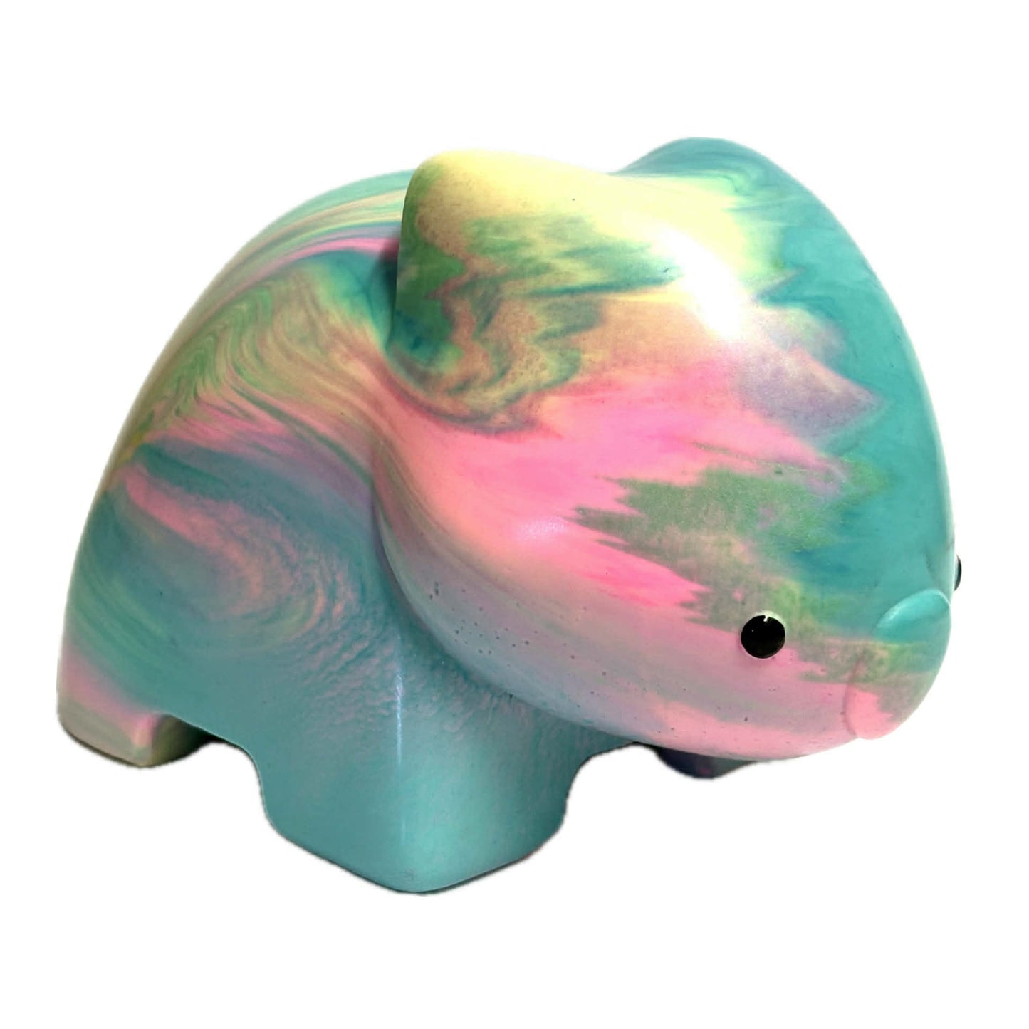 PETE CROMER - RESIN WOMBAT #2 - Fairy Floss Sundae