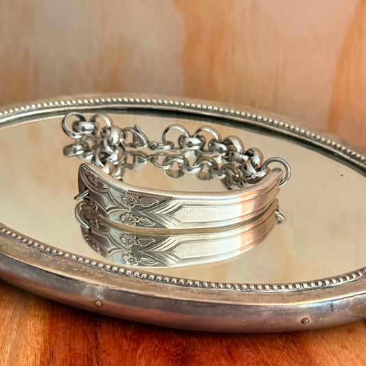 MOLLY MADE- 'Gretel" Spoon Handle Adjustable Chain Bracelet