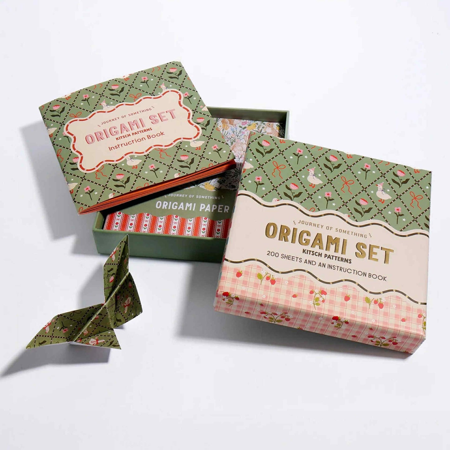 JOURNEY OF SOMETHING- ORIGAMI SET - KITSCH PATTERNS