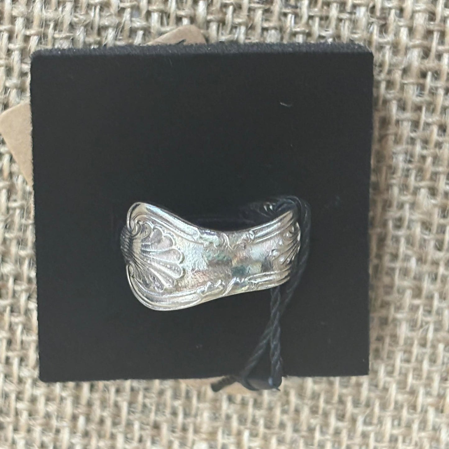 MOLLY MADE - Vintage Silverware Cake Fork Handle Ring