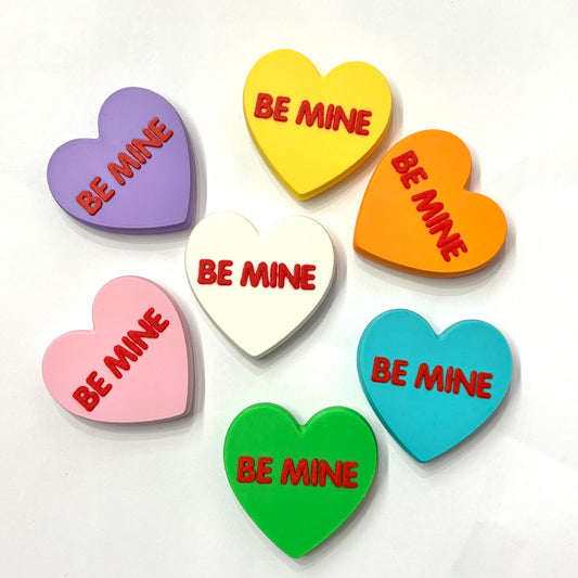DWAYNSKI.3D - "BE MINE" - CONVERSATION HEART MAGNETS