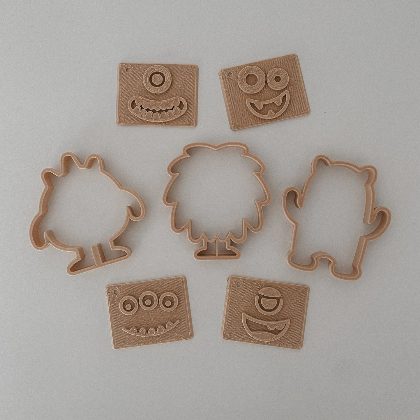 KINFOLK PANTRY- Monster Stamp Play Bundle - Eco Playdough Tools