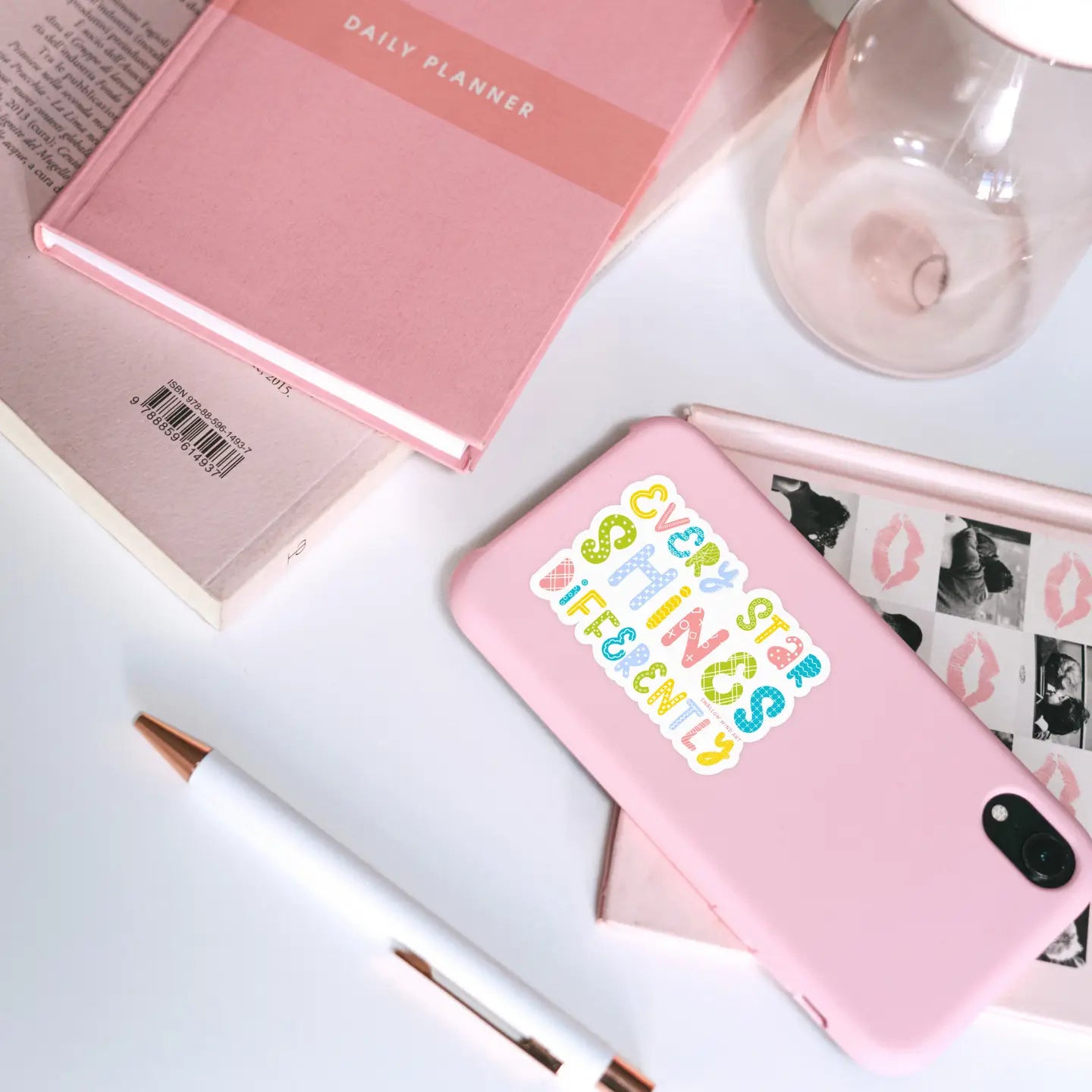 SWALLOW WIND ART - EVERY STAR SHINES DIFFERENTLY - VINYL STICKER