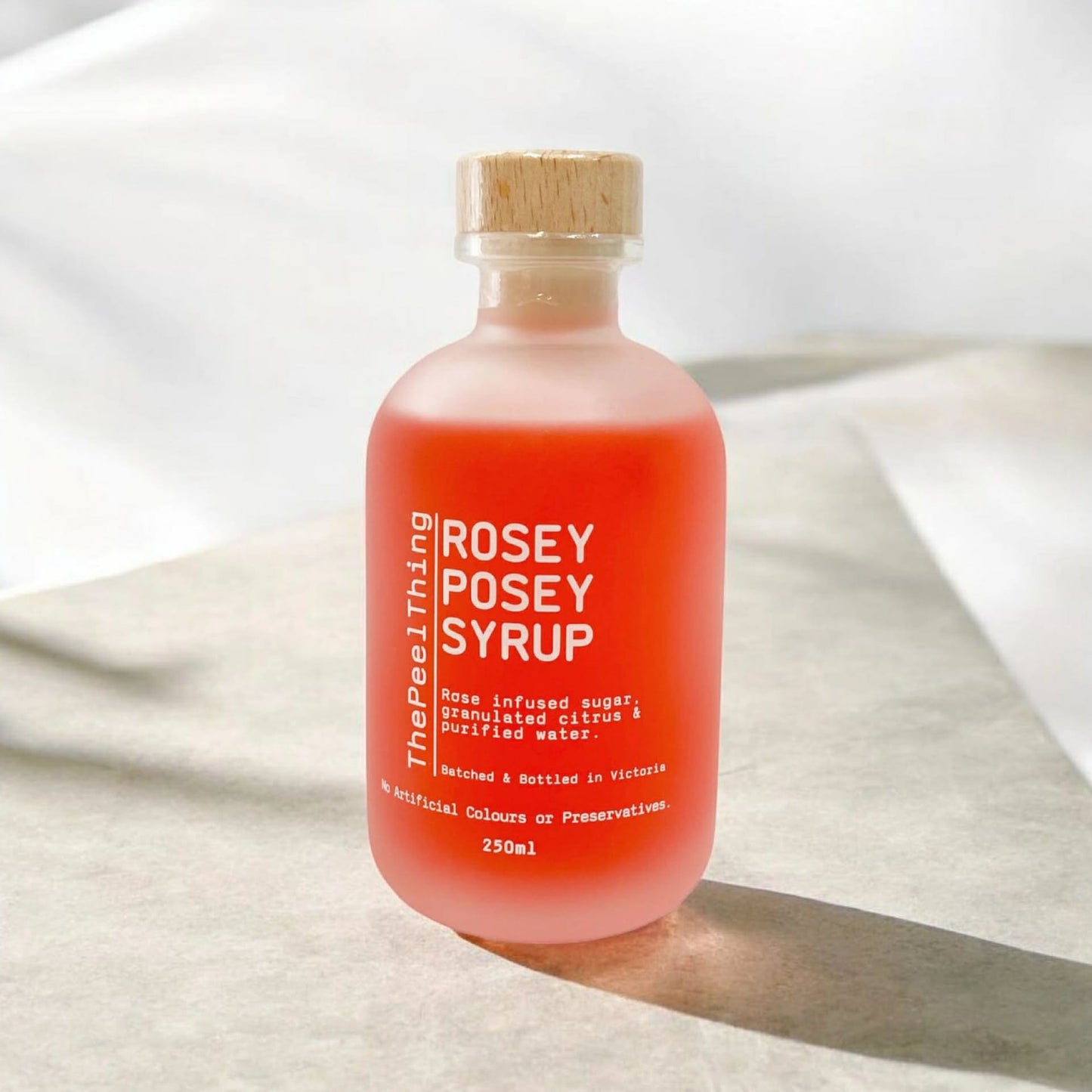 The Peel Thing- "Rosey Posey" Syrup