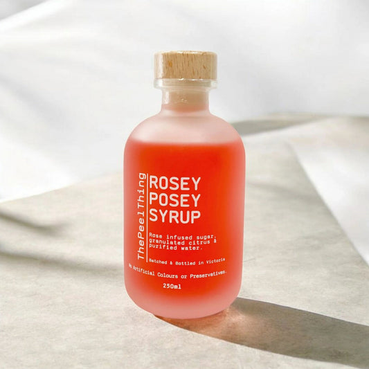 The Peel Thing- "Rosey Posey" Syrup
