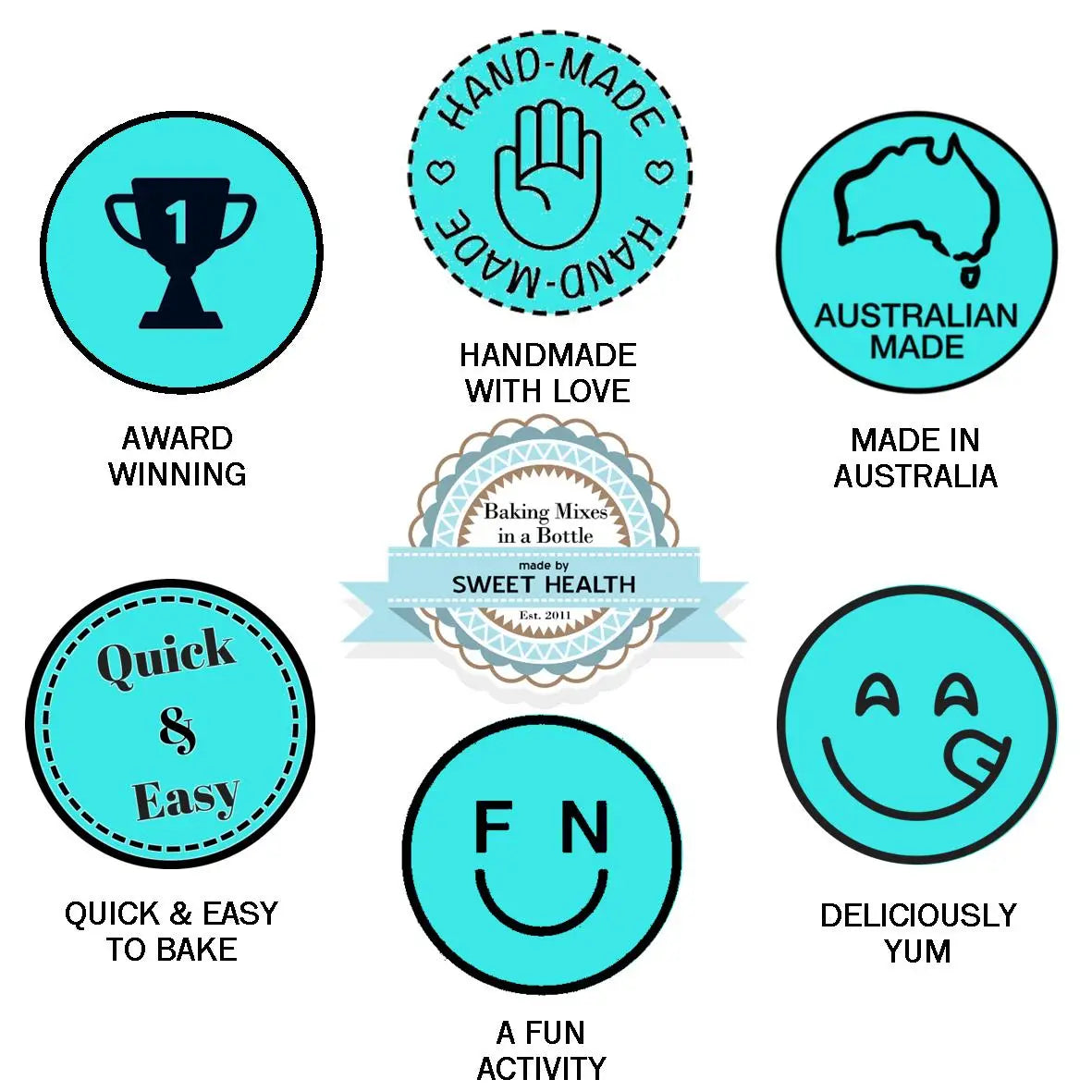 SWEET HEALTH- Santa's Cookie Mix Large