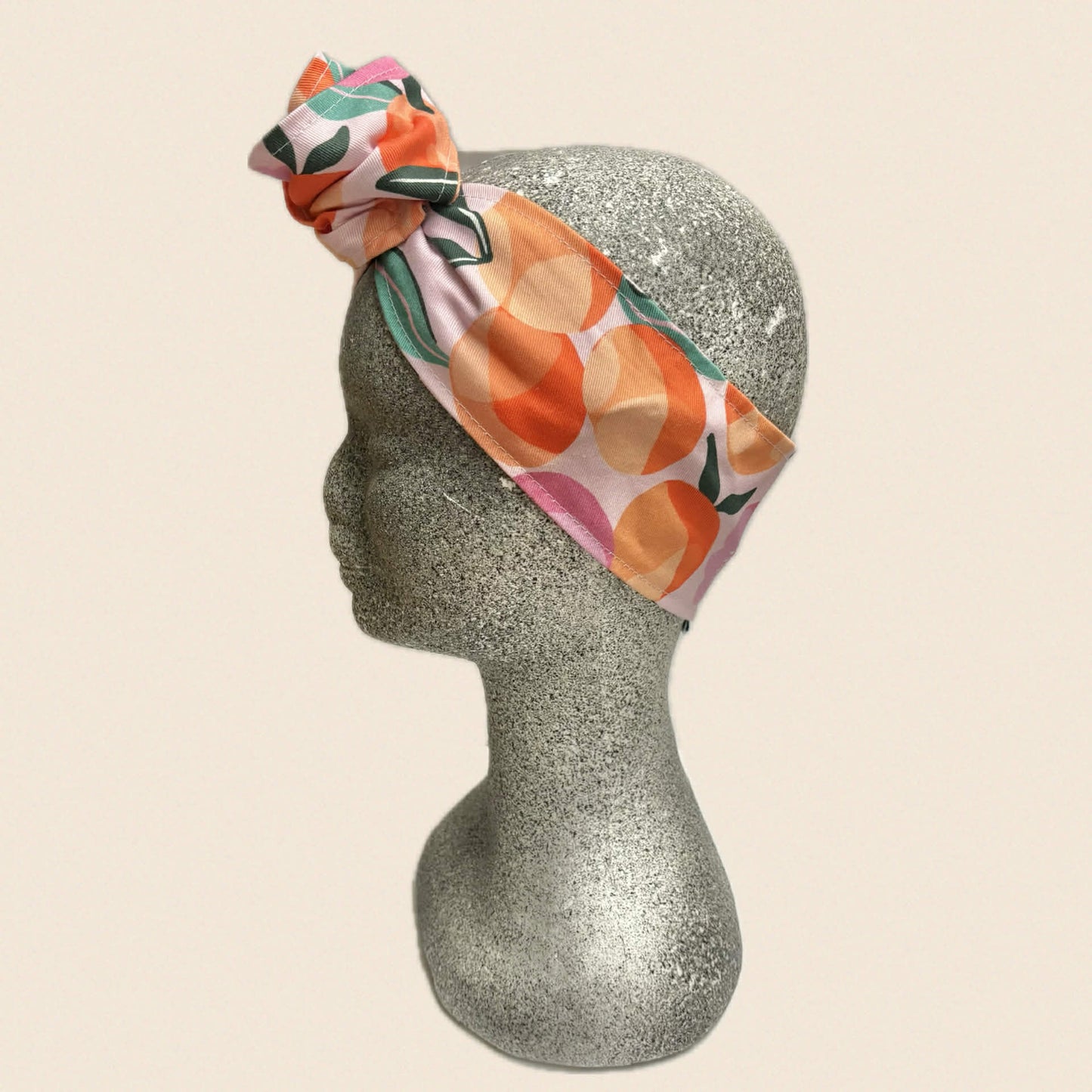 OH SEW ROSY: WIRE HEADBAND - Orange Blossom