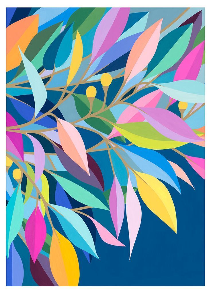 CLAIRE ISHINO- SMALL LIMITED EDITION A5 PRINTS- Evening Leaves