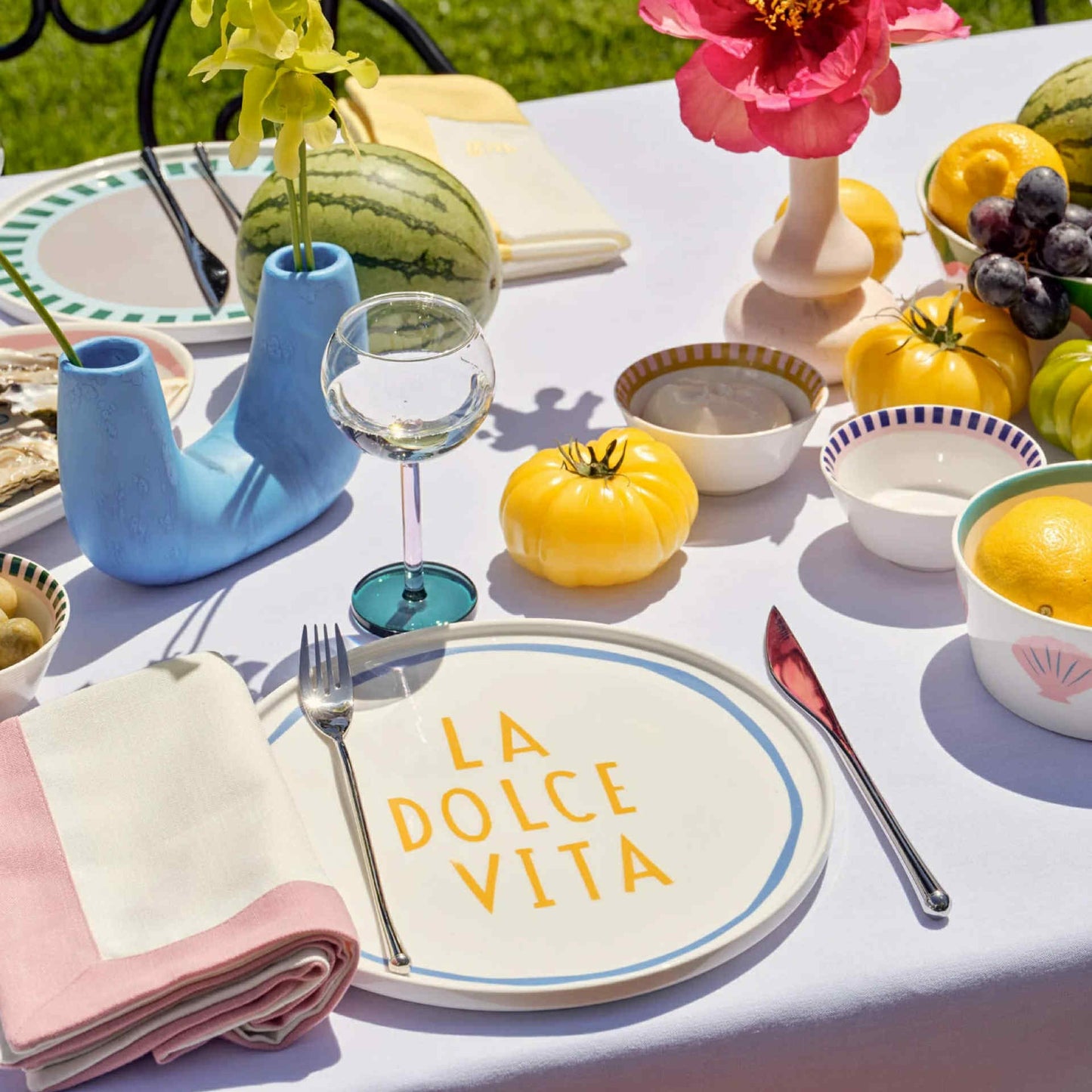 In The Roundhouse - "La Dolce Vita" Plate