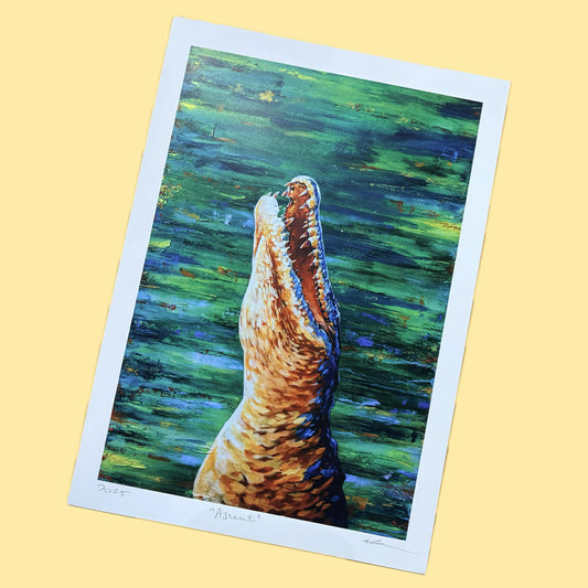 AKASHA MEAD ART - "Ascent" A4 Fine Art Print