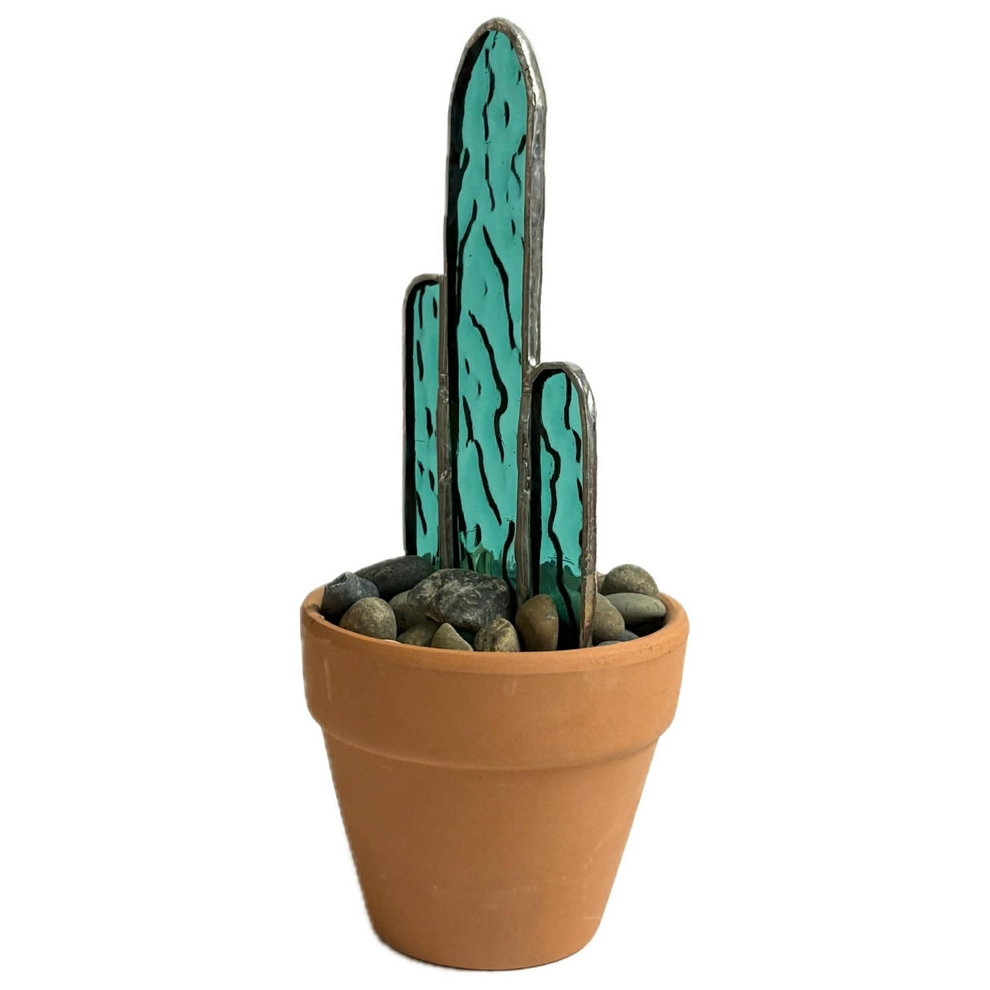 SWAN GLASS - SUCCULENT - STAINED GLASS ORNAMENT #4