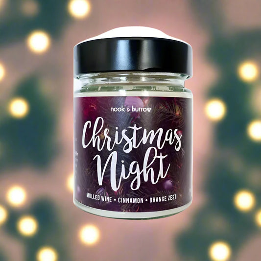 NOOK & BURROW- "CHRISTMAS NIGHT" Christmas Candle