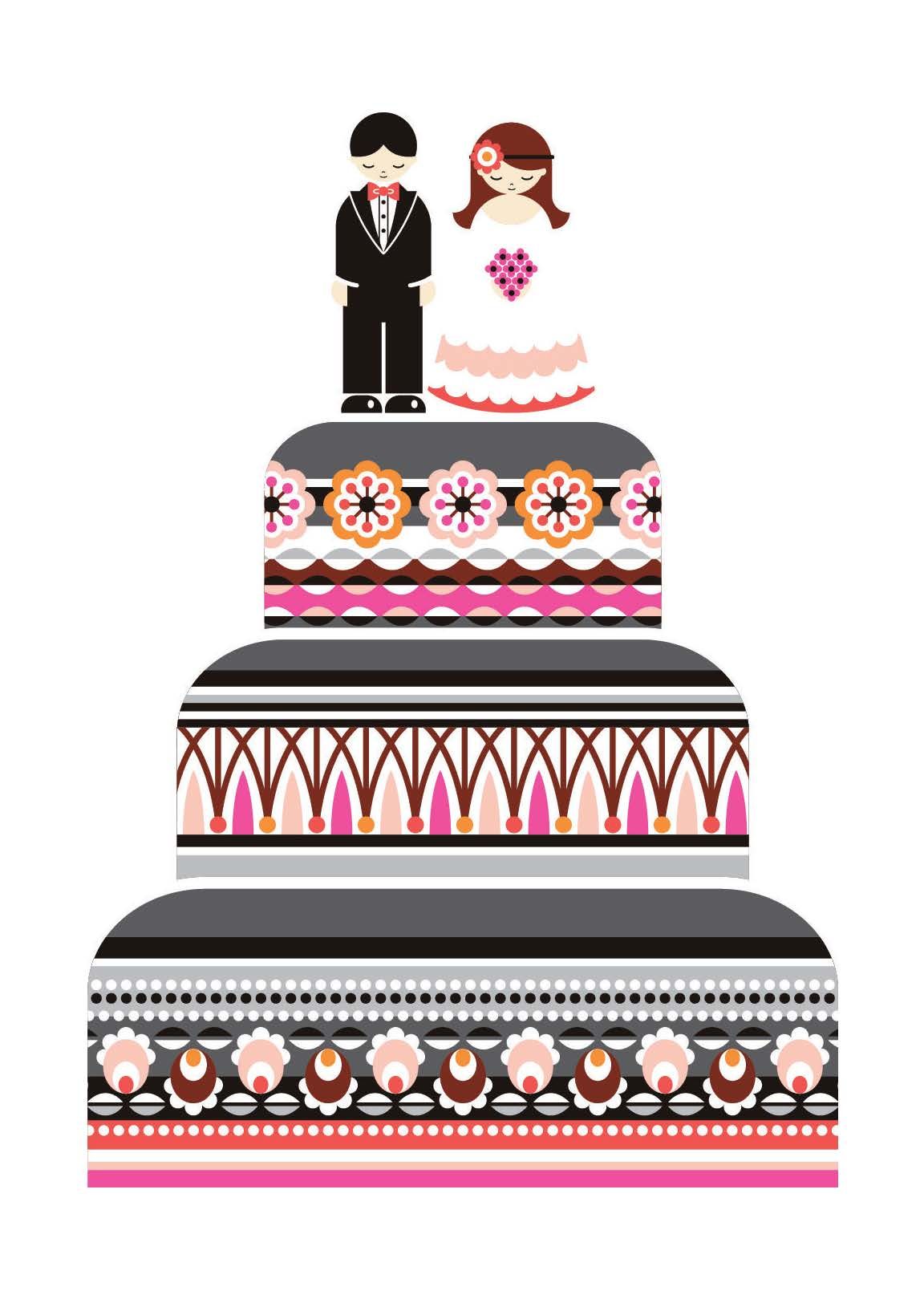 NUOVO - "FOLK WEDDING" WEDDING GREETING CARD