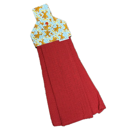 OH SEW ROSY: Hanging Towels -Christmas Gingerbread