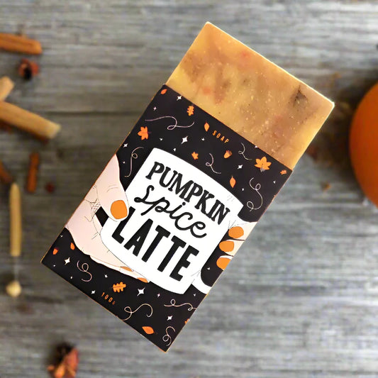 NOOK & BURROW- "PUMPKIN SPICE LATTE" Halloween Soap