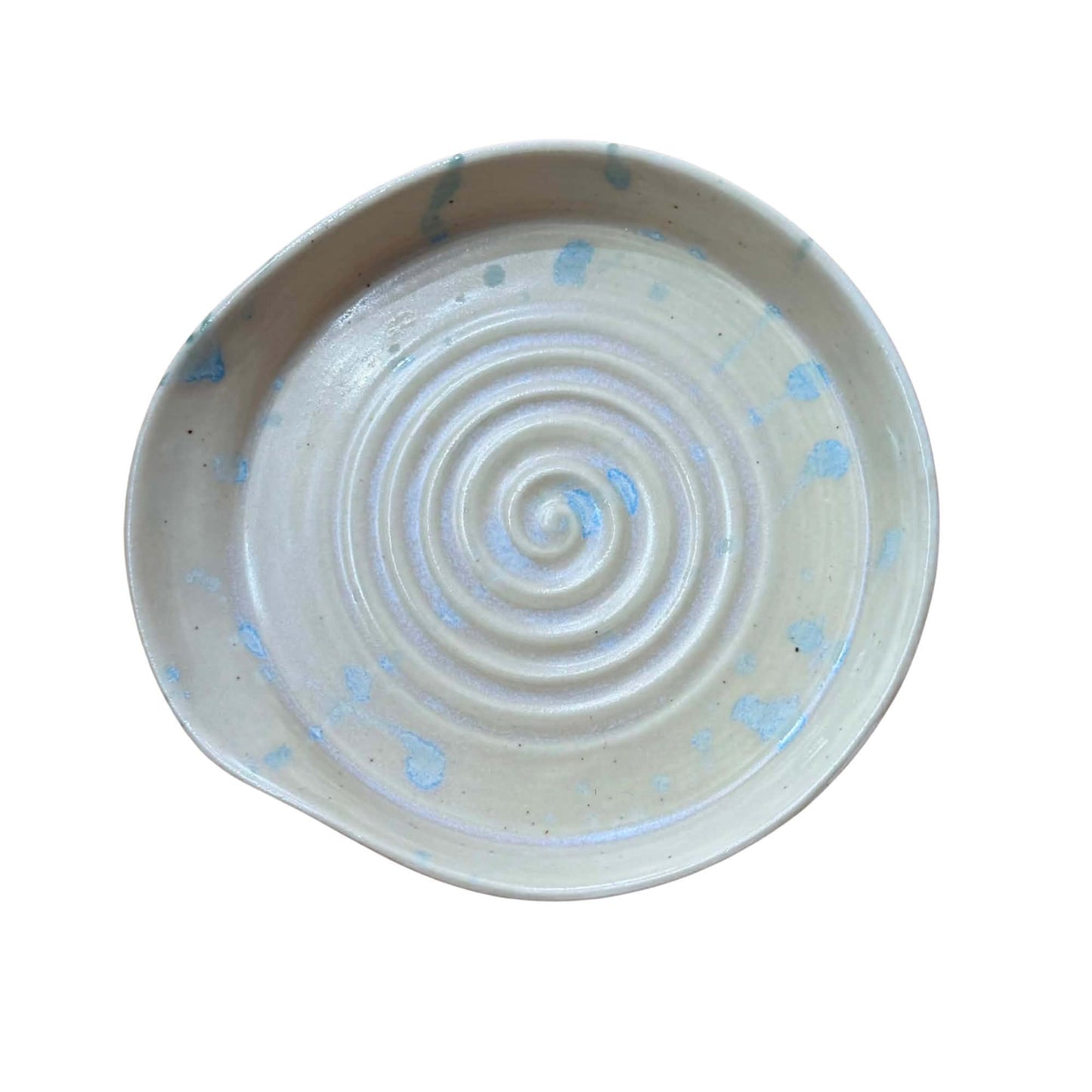 POTTERESS BY ALICIA - Spoon Rest - Blue Splash