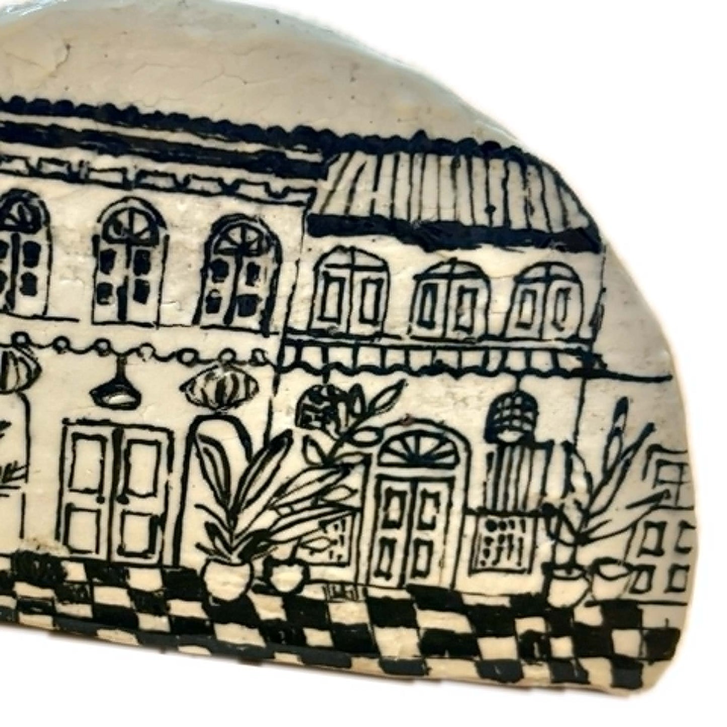 BELOVED POTTERY - Village - Antiques Shop Jewelry Holder