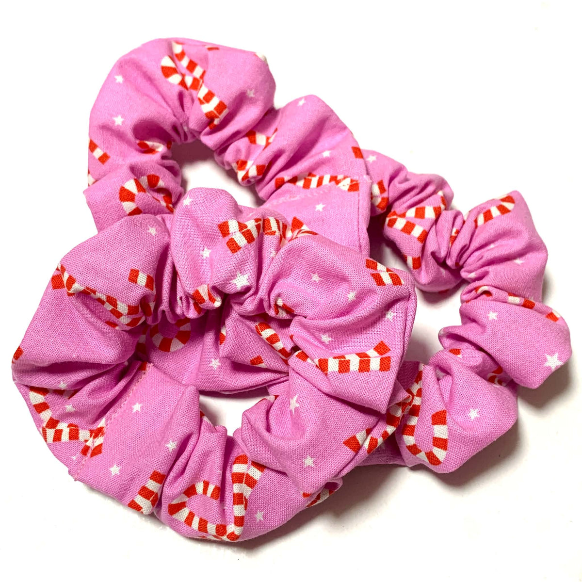 MUMMA WHOOPEE - Regular "Candy Cane Lane"- Christmas Scrunchies
