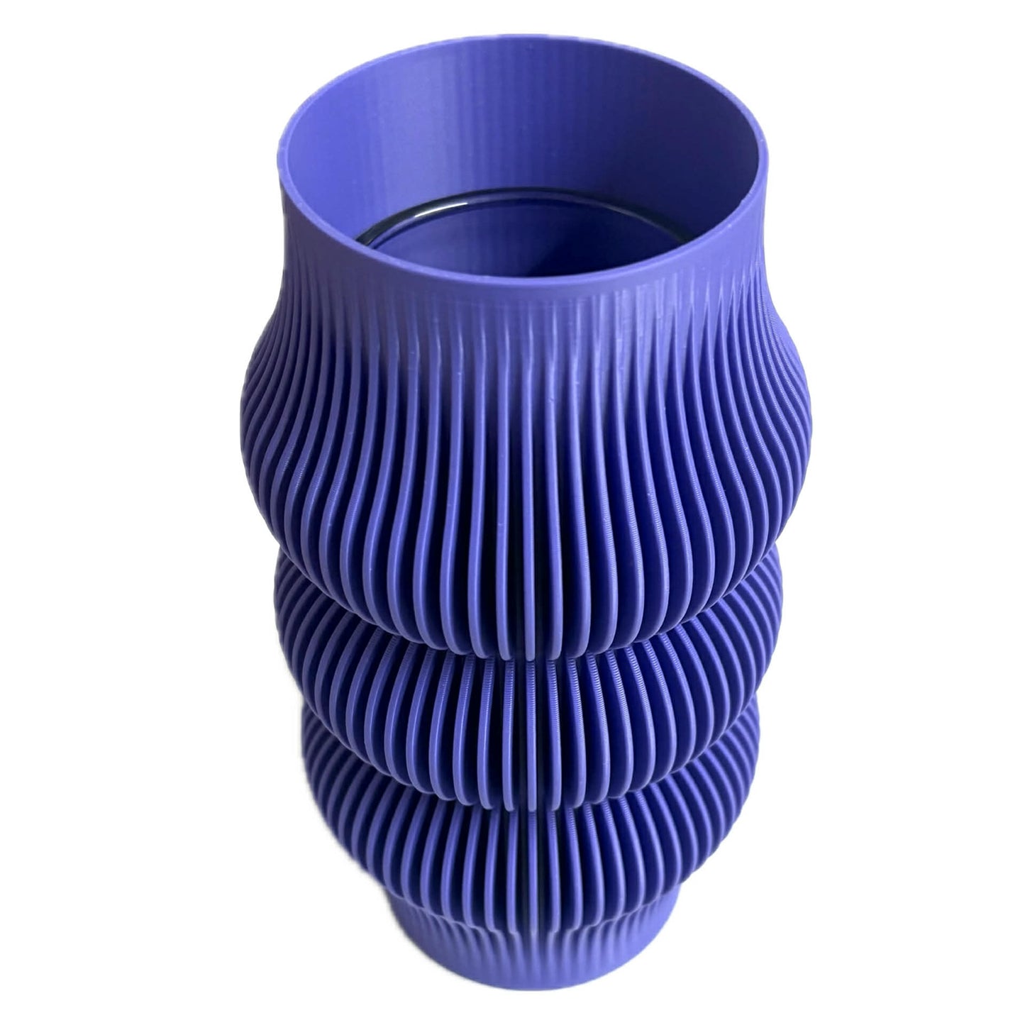 DWAYNSKI.3D - "Kruhy" Vase - Purple