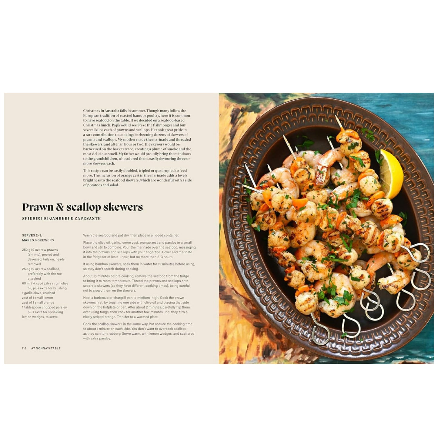 BOOKS & CO - AT NONNA'S TABLE- Paola Bacchia