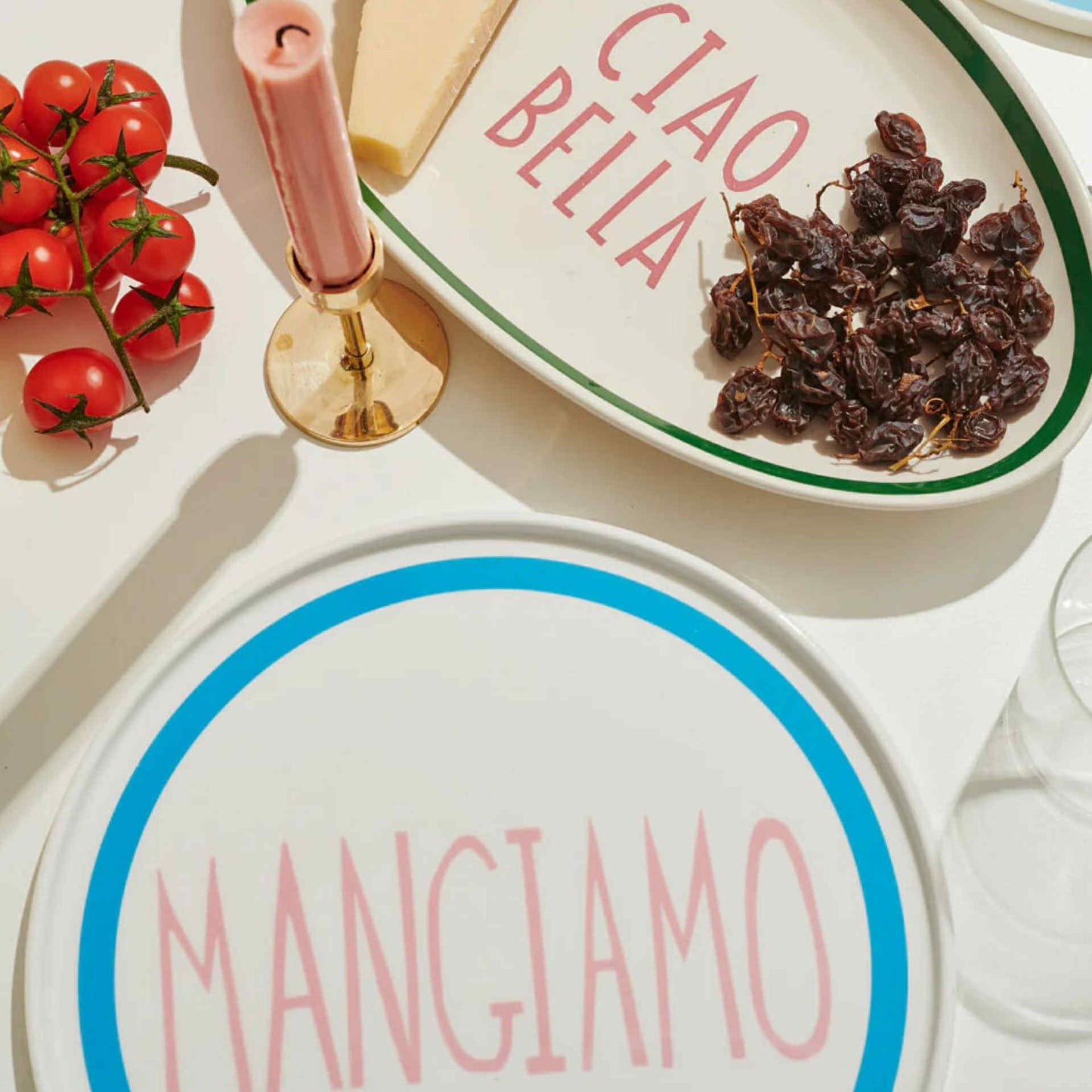 In The Roundhouse - "Mangiamo" Plate