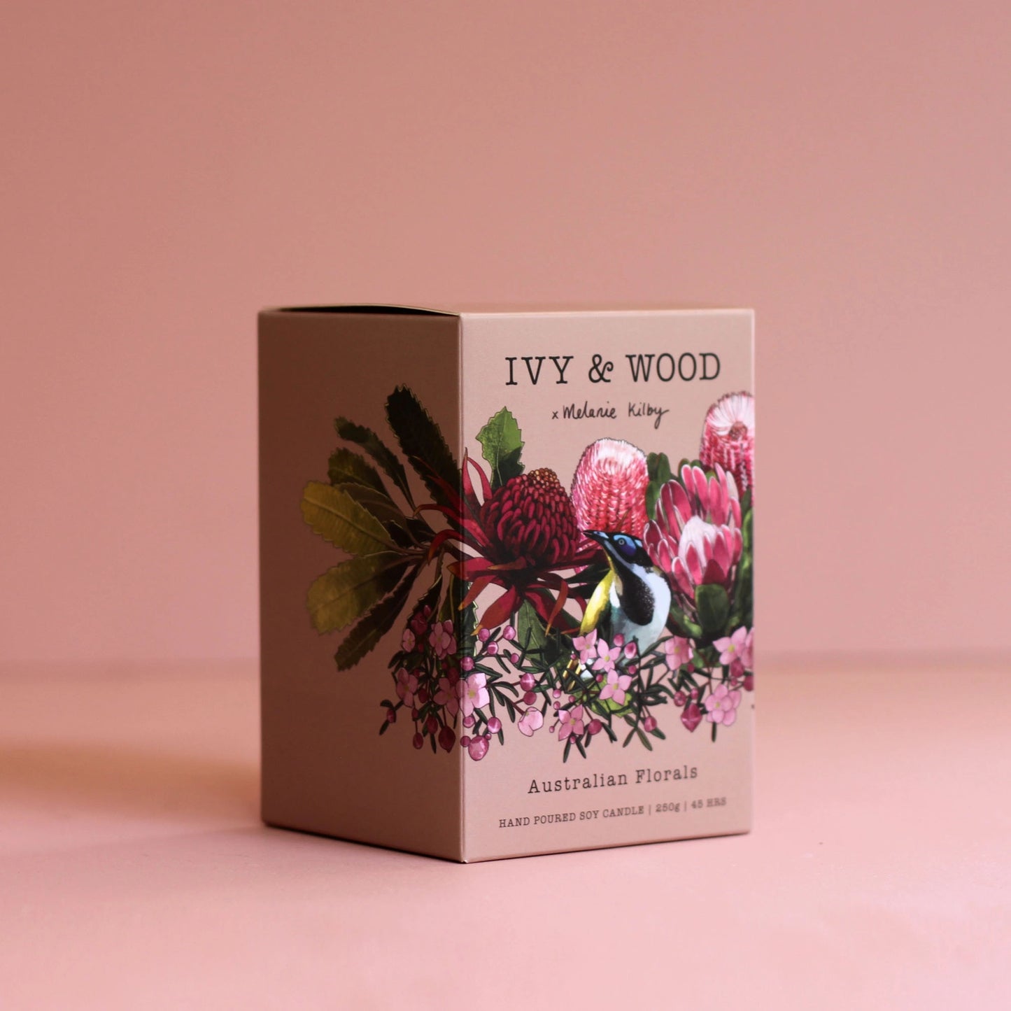 IVY & WOOD - Australian Florals Scented Candle - 'Australiana' Collection