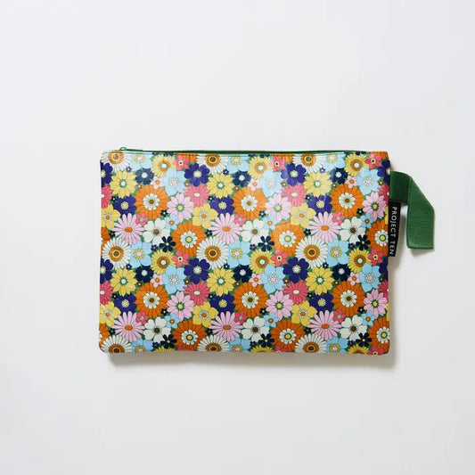 PROJECT TEN - "The Envelope"- "Posy" Large Zip Pouch