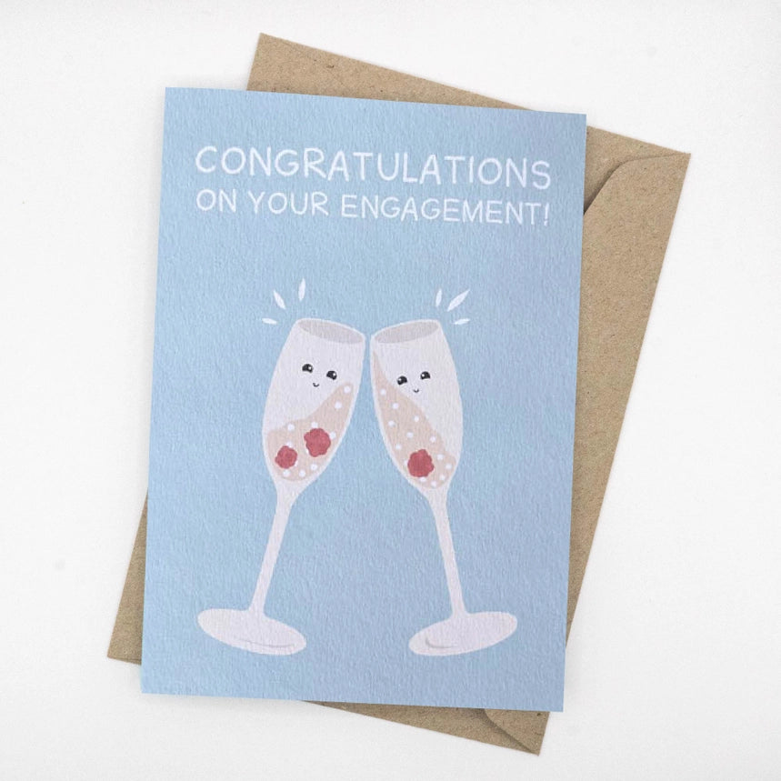 Tilly Scribbles- Engagement Card – Makin' Whoopee Gift Shop