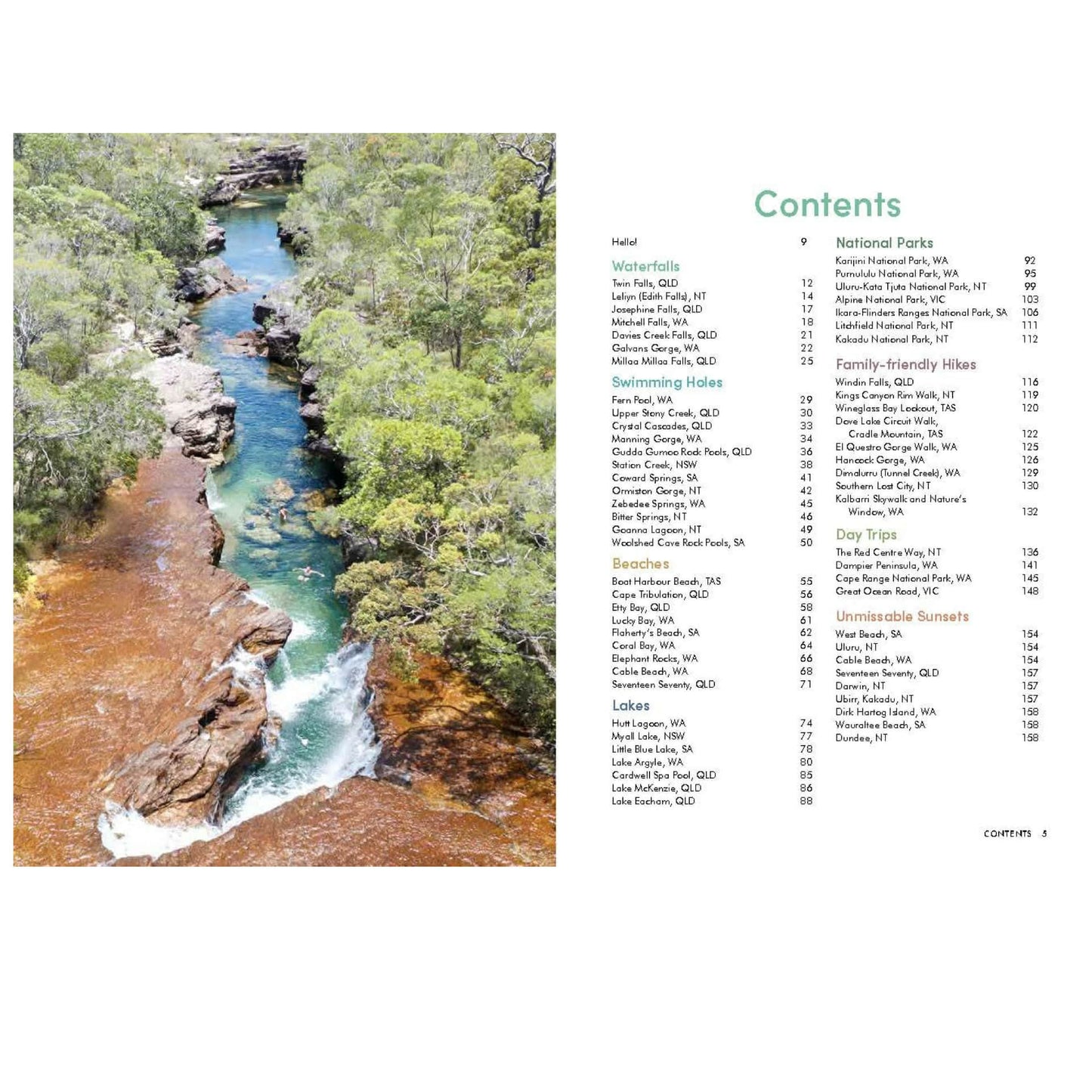 BOOKS & CO - TRIP IN A VAN'S BUCKET LIST EXPERIENCES - Bec and Justin Lorrimer