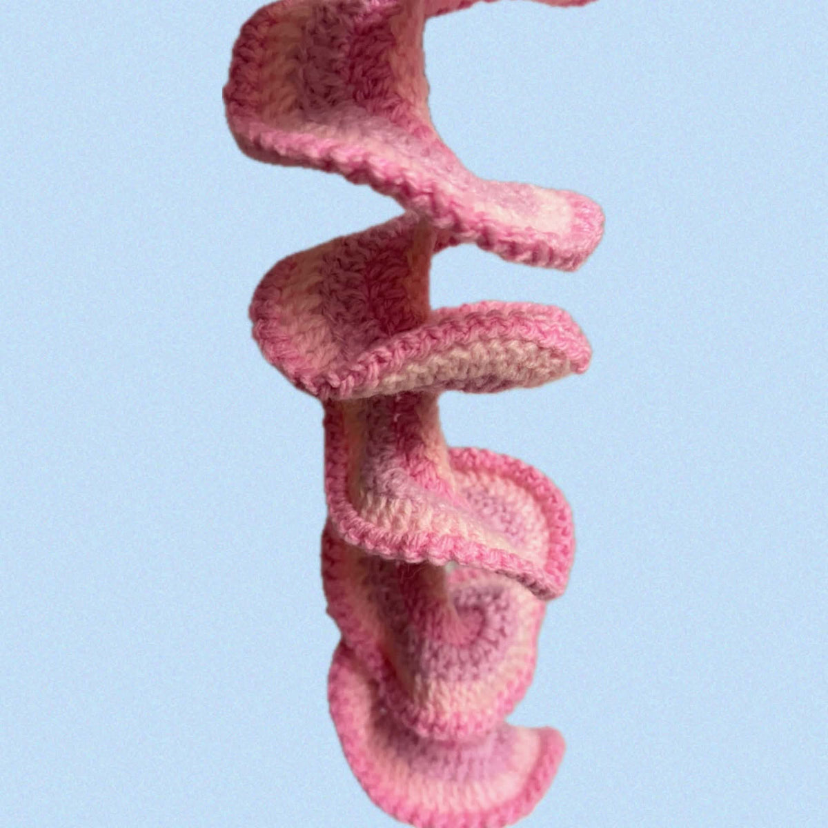 BEAKNITS- CROCHETED WHIRLY TWIRLER - Pinks