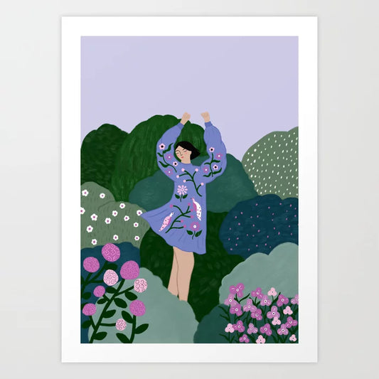 CONSTANZA GOEPPINGER- "FLORAL DREAMS"- A4 GICLEE PRINTS