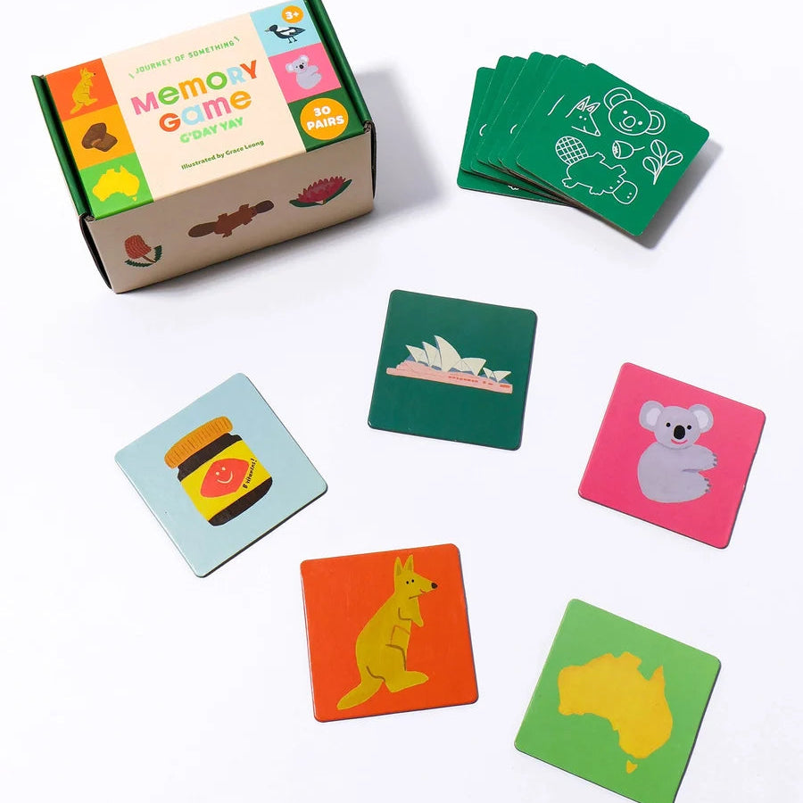JOURNEY OF SOMETHING- G'DAY YAY MEMORY GAME