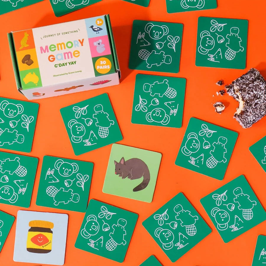 JOURNEY OF SOMETHING- G'DAY YAY MEMORY GAME