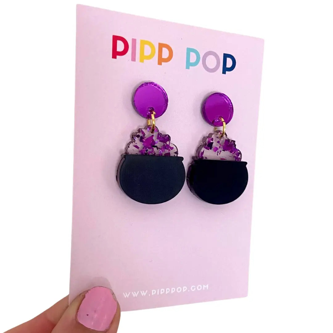 PIPP POP- Halloween Cauldron Dangles