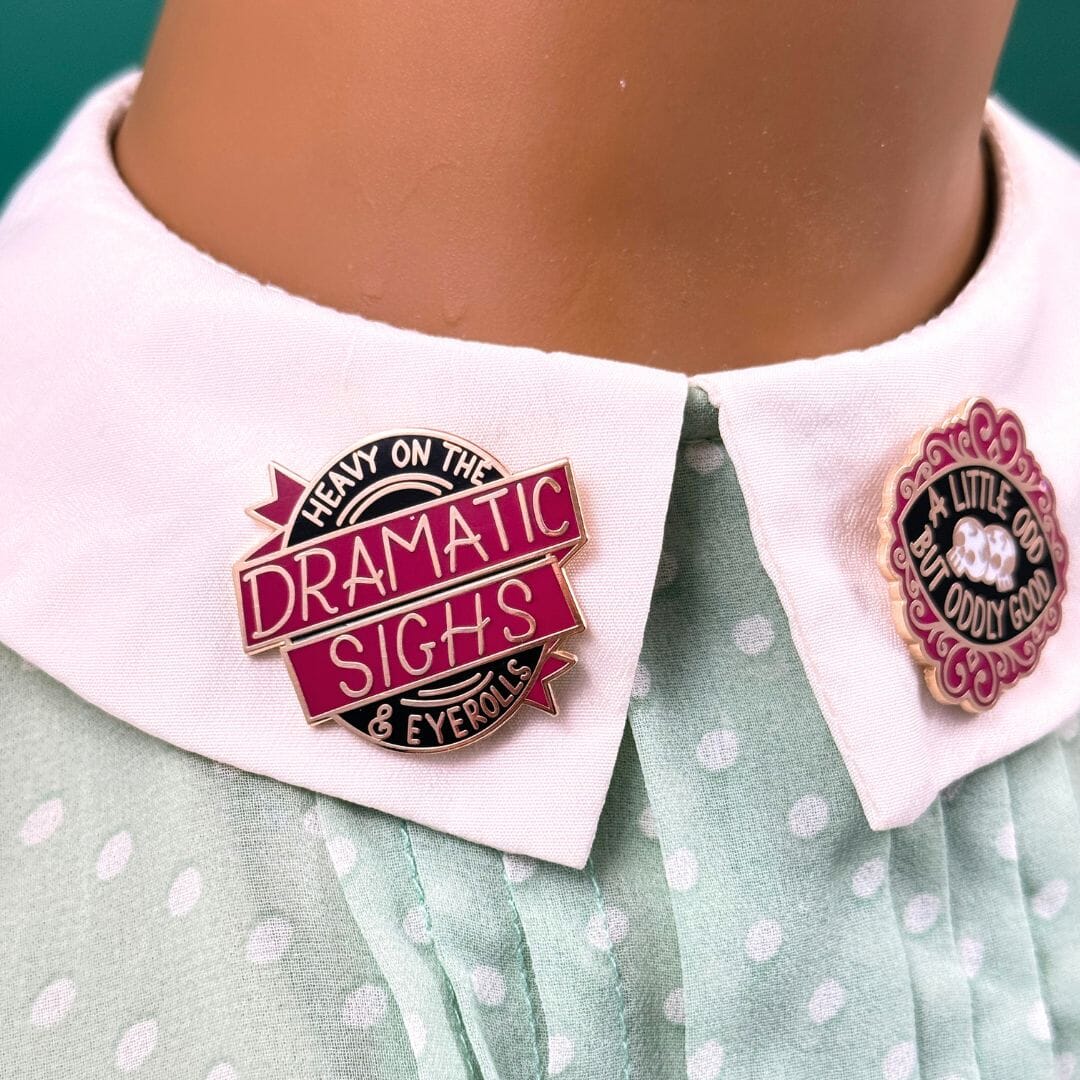 JUBLY-UMPH - "Dramatic Sighs and Eyerolls" - Lapel Pin
