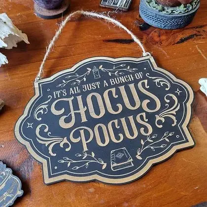 YISKA Hocus Pocus Sign