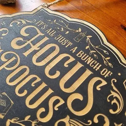 YISKA Hocus Pocus Sign