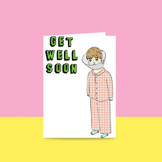 ABLE & GAME- Get Well Soon - Blank Greeting Cards