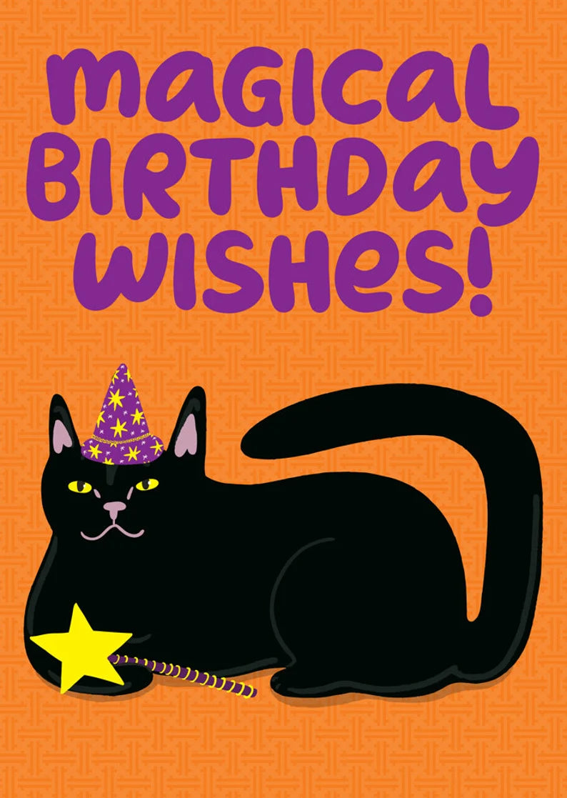 ABLE & GAME- Magical Birthday Wishes- Blank Greeting Cards