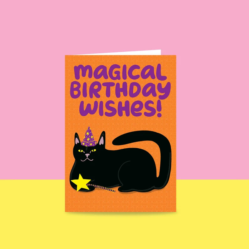 ABLE & GAME- Magical Birthday Wishes- Blank Greeting Cards